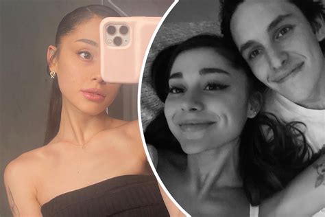 Ariana Grande Reposts Deleted Painted Topless Photo